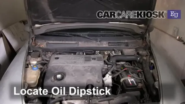 2001 Lancia Lybra JTD Station Wagon 1.9L 4 Cyl. Turbo Diesel Huile Vérifier le niveau de l'huile